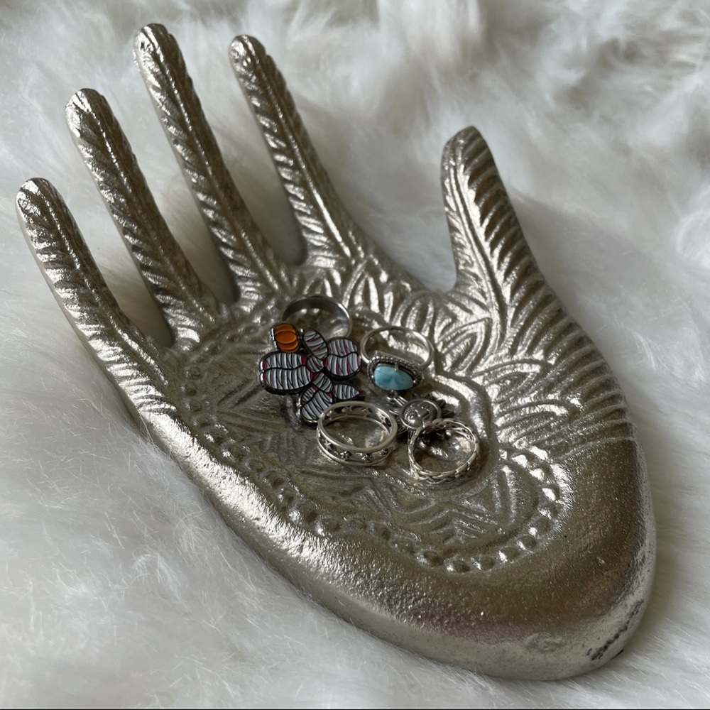 Functional Hand Jewelry Tray